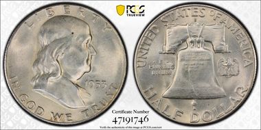 1953-S 50C MS65