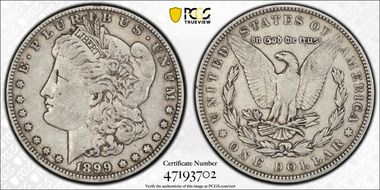 1899 $1 VF30