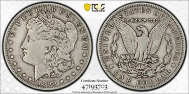 1899-S $1 VF20