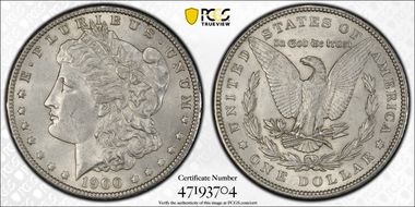 1900 $1 AU58