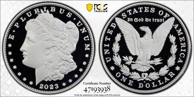 2023-S $1 Morgan Dollar PR70DCAM
