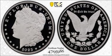 2023-S $1 Morgan Dollar PR70DCAM