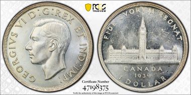 1939 S$1 MS63