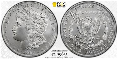 2023 $1 Morgan Dollar First Strike MS70