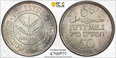 1939 50 Mil MS65