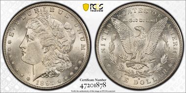 1897-S $1 AU58