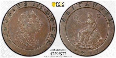 1797 2D S-3776 AU50BN