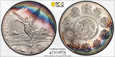 2005-Mo Onza Libertad Ag MS68