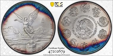 2013-Mo Onza Libertad Ag MS69