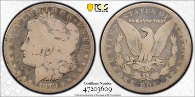 1879-CC $1 Capped Die AG3