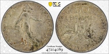 1898 50C Gad-420 F-190 VF35