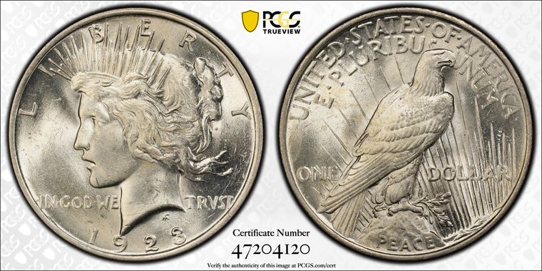 Cert 47204120 - Coin Image