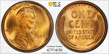 1909 VDB 1C MS67RD