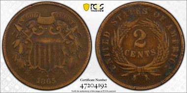 1865 2C Plain 5 N1BN