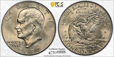 1977-D $1 MS63