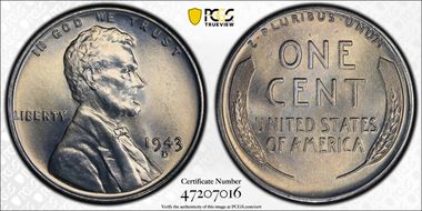 1943-D 1C MS67