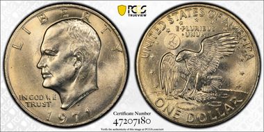 1971-D $1 MS65