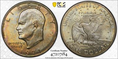 1971-D $1 MS64