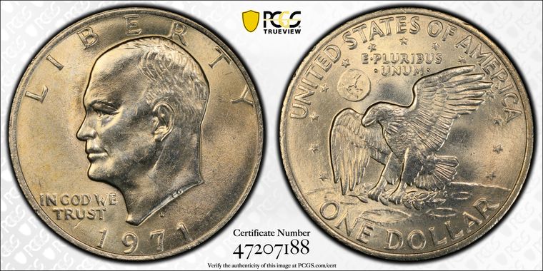 Cert 47207188 - Coin Image