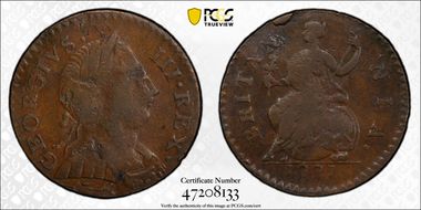 '1771' 1/2P Machin's Mills XF40BN