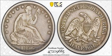 1856-S 50C WB-3 Large S F15