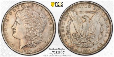 1889 $1 MS62