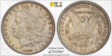 1890 $1 MS62