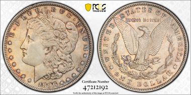 1896 $1 MS64