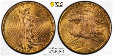 1928 $20 MS67+