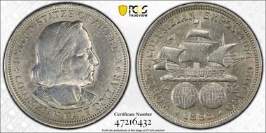 1893 50C Columbian N1