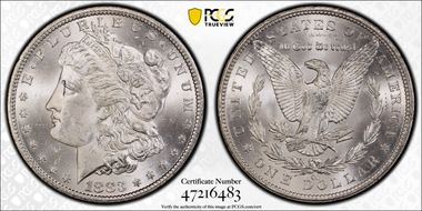 1883-CC $1 MS64
