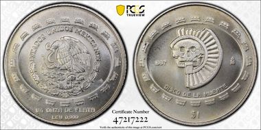 1997-Mo Peso Disco de la Muerte MS68