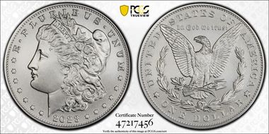 2023 $1 Morgan Dollar First Strike MS70