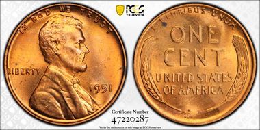 1951 1C MS64RD