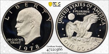 1978-S $1 PR69DCAM