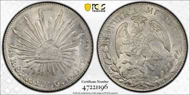 1882-Ca MG 8 R Ca64 MS62