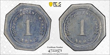 (1935-1936) 1C Alaska RRC Bingle MS64