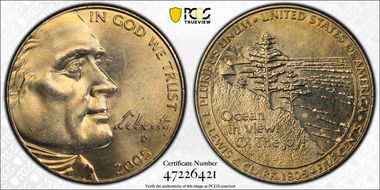 2005-D 5C Western Waters MS65