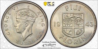 1943-S Florin MS64