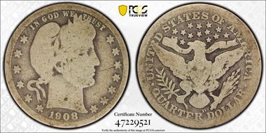1908-D 25C AG3