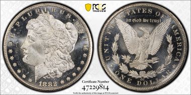 1882-CC $1 MS64DMPL