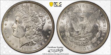 1888 $1 MS65