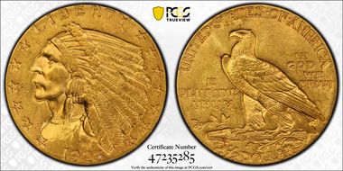 1926 $2.50 MS62