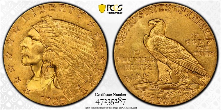 Cert 47235287 - Coin Image