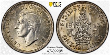 1943 Shil S-4083 Scottish Rev MS62