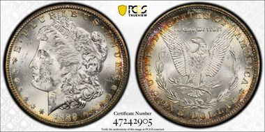 1889-S $1 MS62