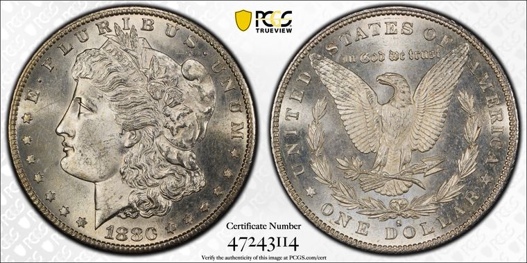 Cert 47243114 - Coin Image