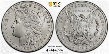 2023 $1 Morgan Dollar MS70