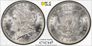 1884-O $1 MS67