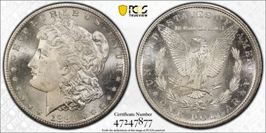 1882-S $1 MS65